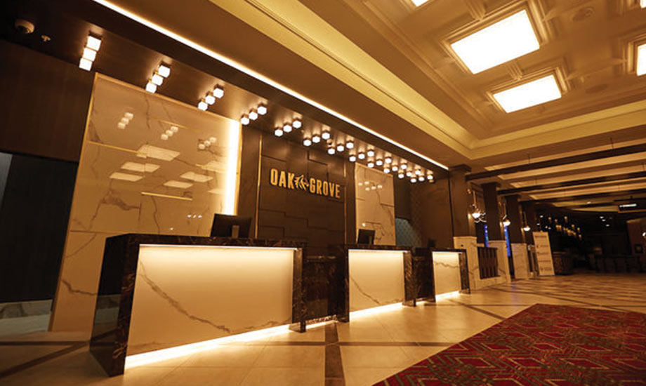 Image of the Hotel Lobby front desk