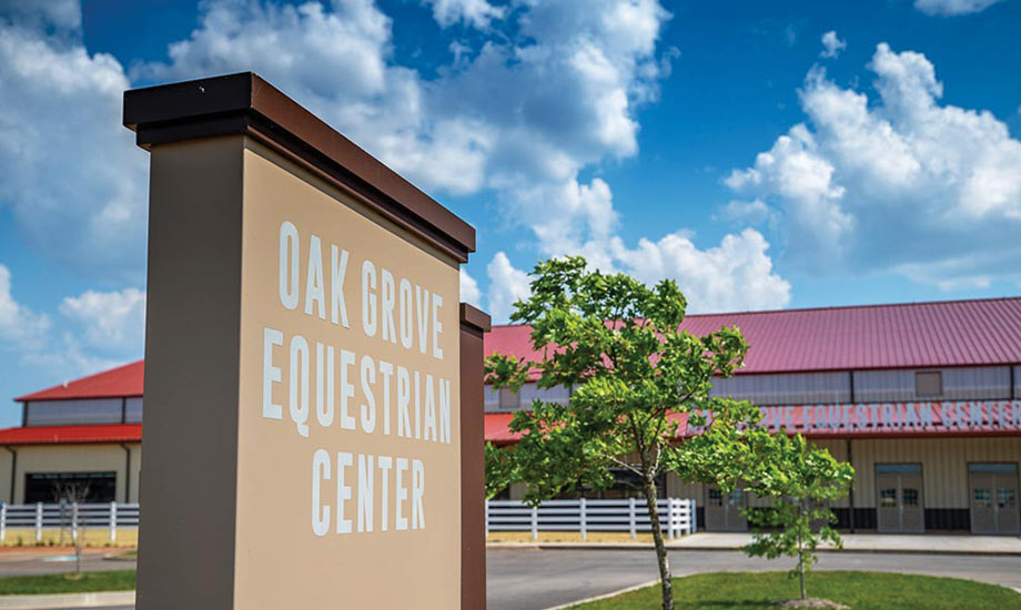 Oak Grove Racing, Gaming and Hotel Equestrian Center Front Entrance