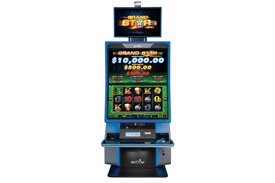 Image of "Grand Star Link Emerald" game machine