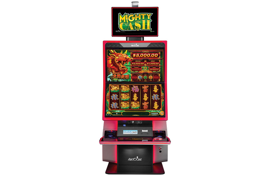 Image of "Mighty Cash Dragon Flies" game machine