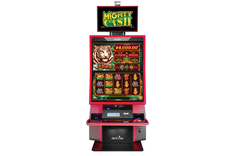 Image of "Mighty Cash Tiger Roars" game machine
