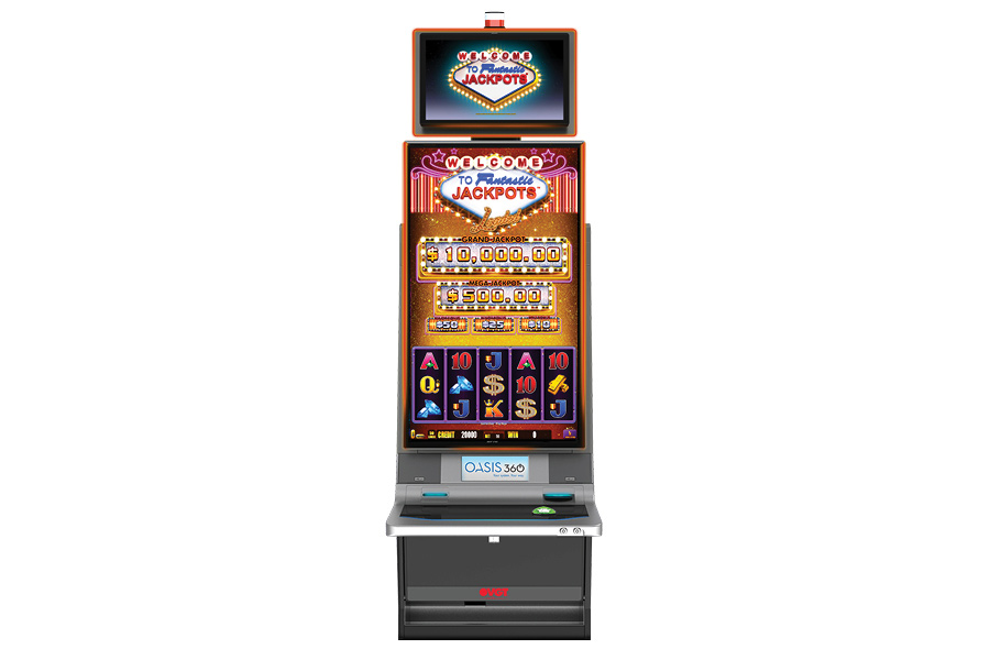 Image of "Welcome to Fantastic Jackpots Loaded" game machine