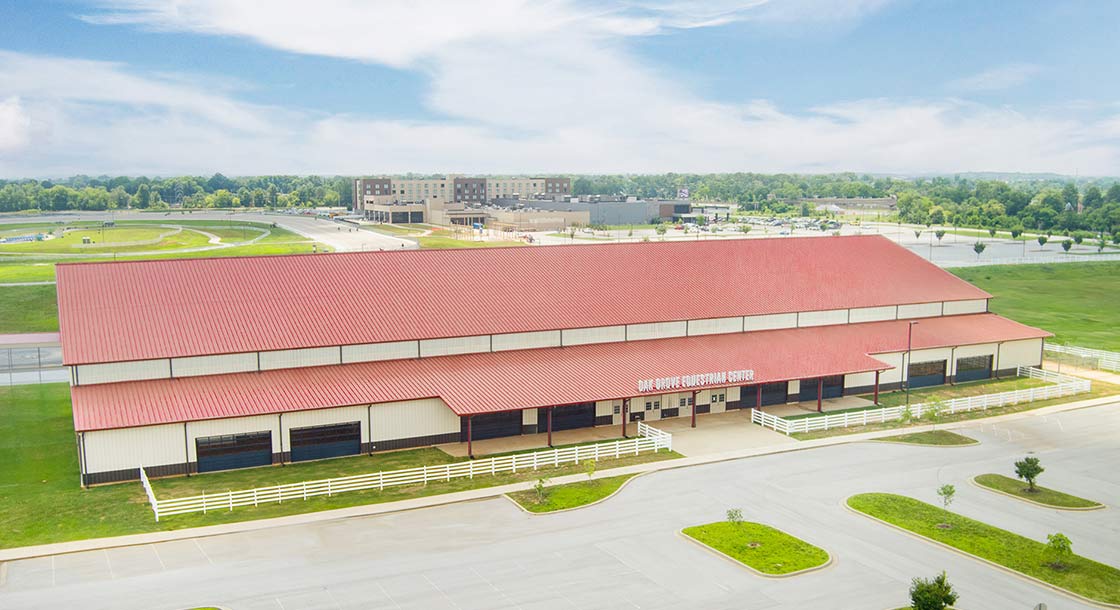 Oak Grove Racing, Gaming and Hotel Equestrian Center Front Entrance