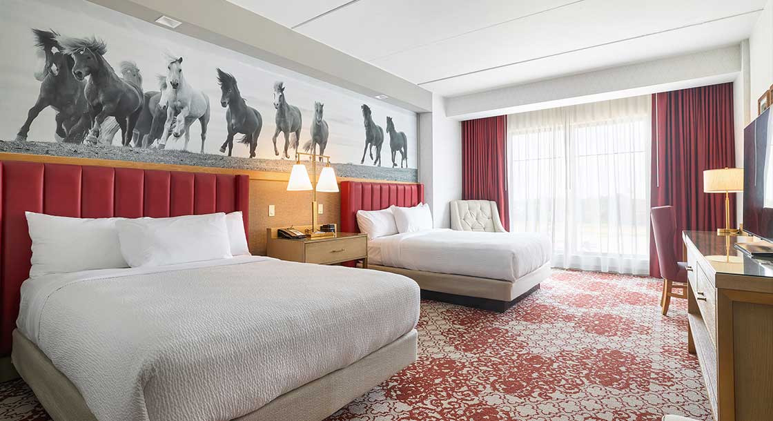 Classic Double Queen Hotel Room at Oak Grove Gaming